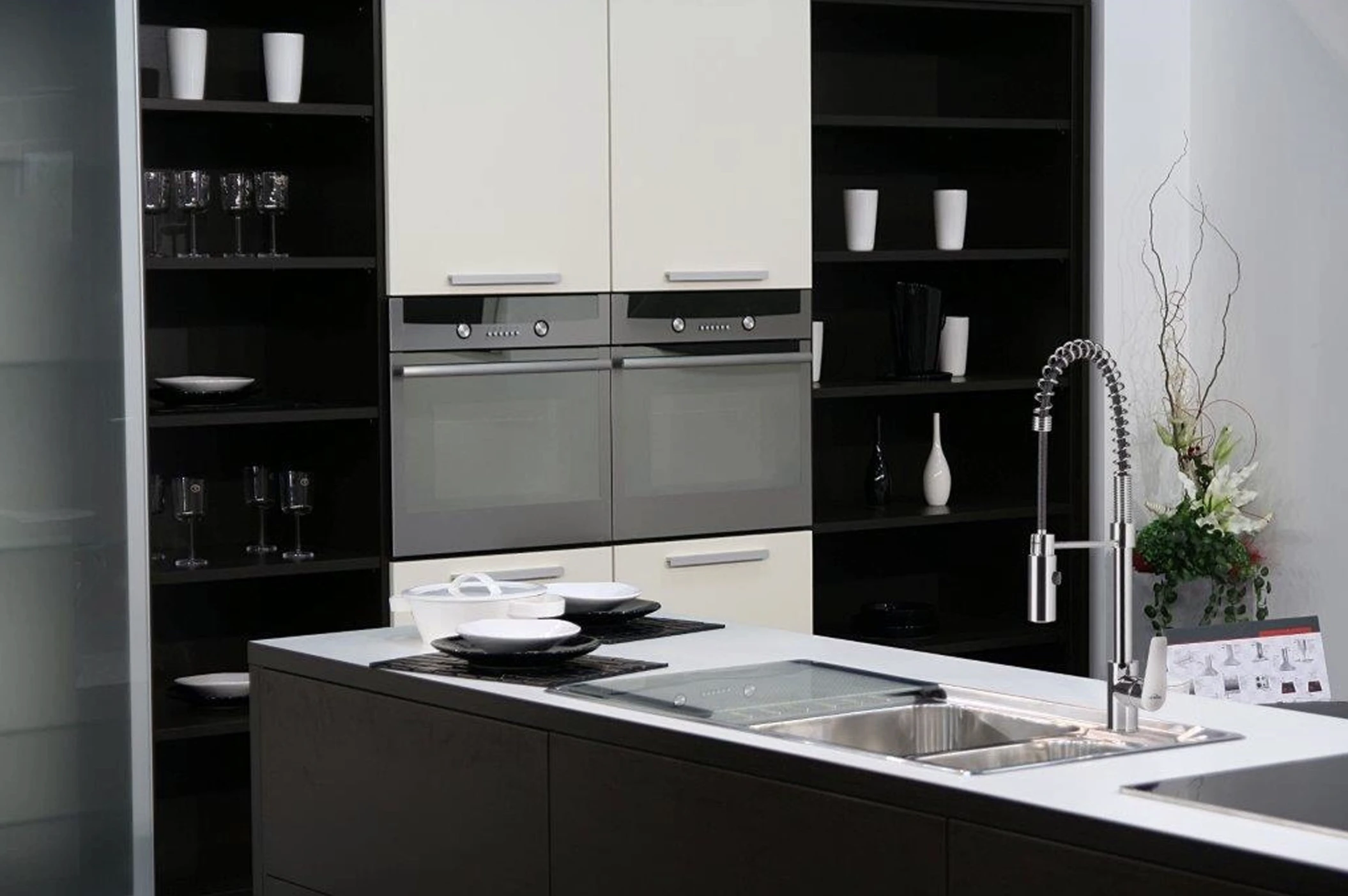 Baterie pentru bucătărie Dokos chrome BZ-19-001-V 