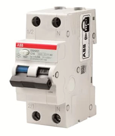 Выключатель дифференциальный DSH201 C32 AC30 1P+N 30mA ABB 22810 