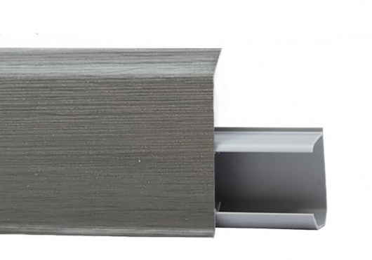 Плинтус Wimar Quadro 55мм 2.2м 558 cosmos