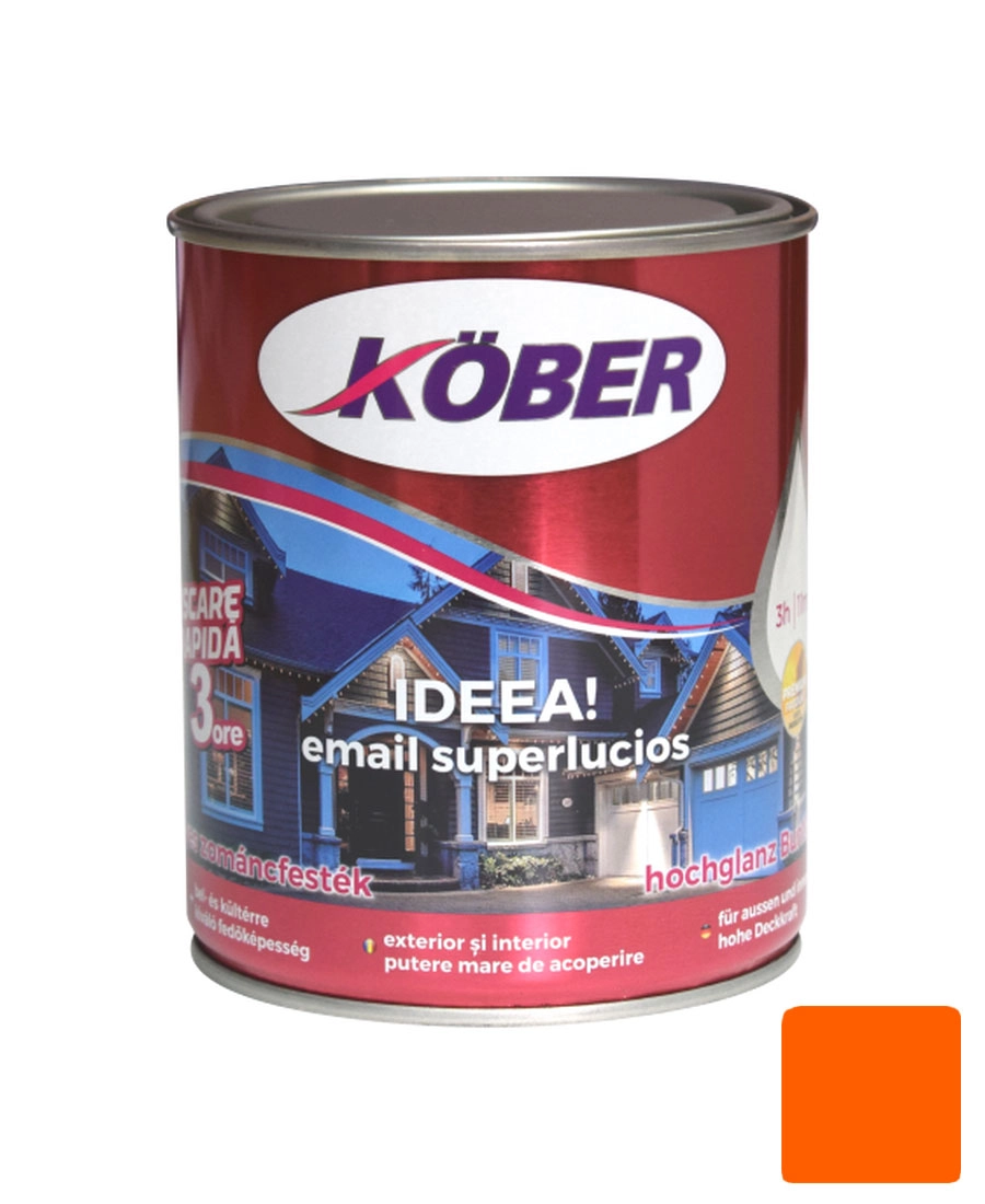 Эмаль Ideea 0.75л оранжевый