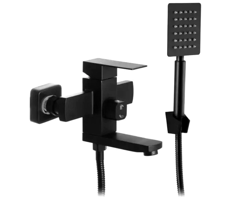 Baterie de baie negru 17409 