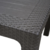 Садовый стол Rattan 90*150 Brown