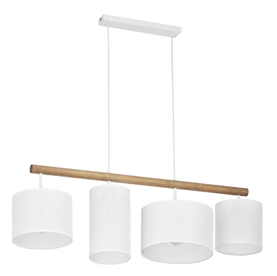 Lampă suspendată TK Lighting Deva Black 1 E27 4105