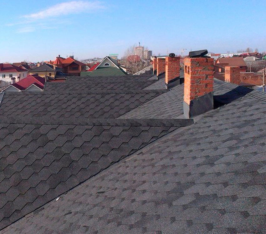 Гибкая черепица Shinglas Финская серая