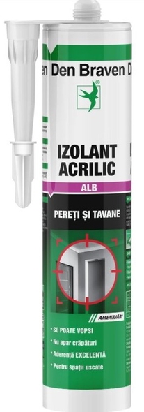 Изоляция Акрил W белый DB Diy 280ml