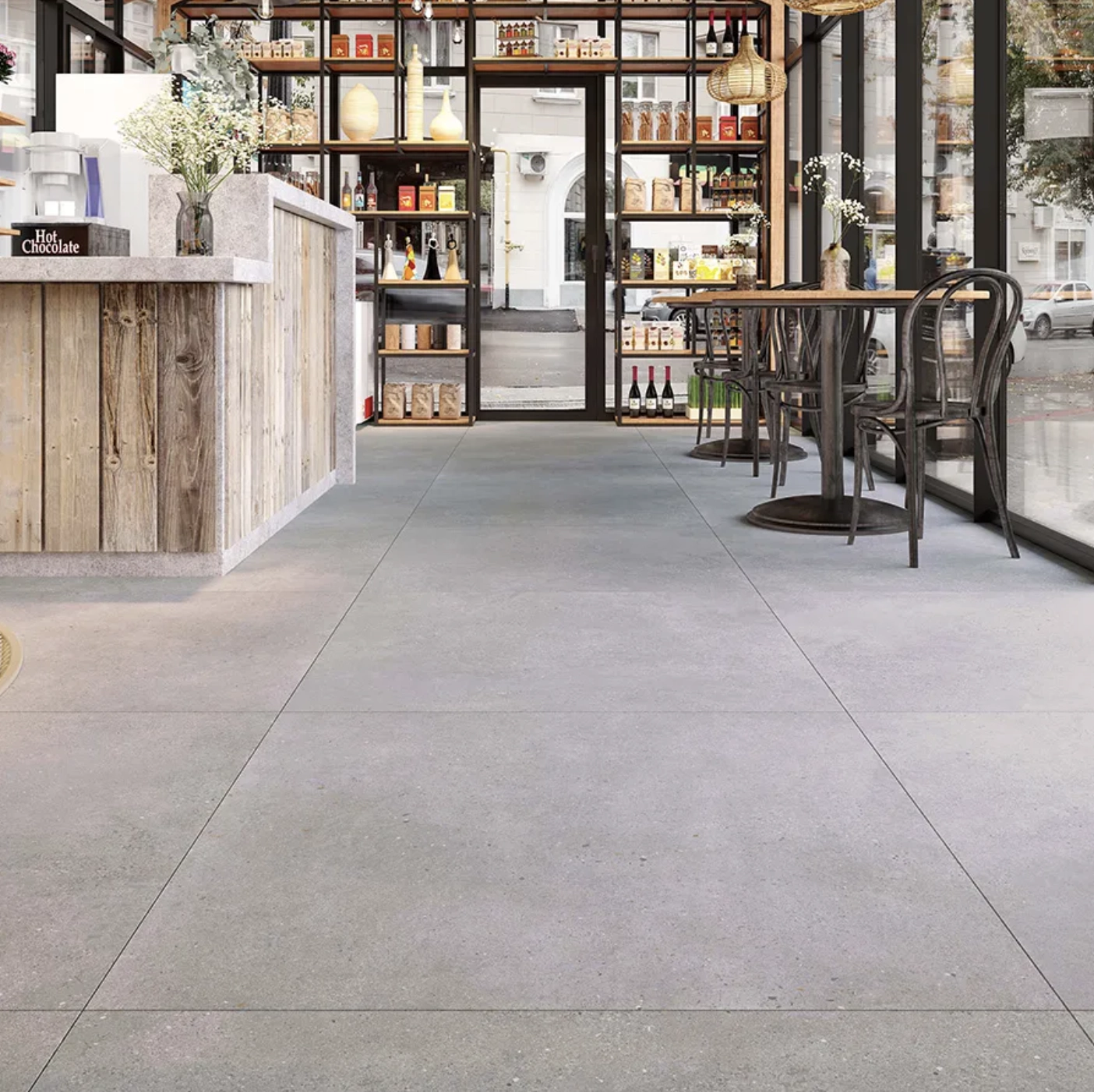 Плитка Qua Void 61x61 grey