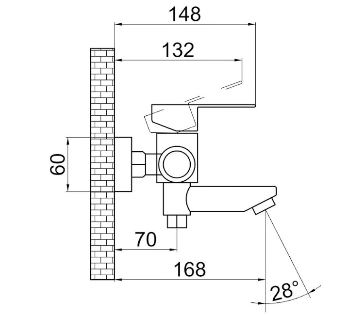Baterie de baie 17803 