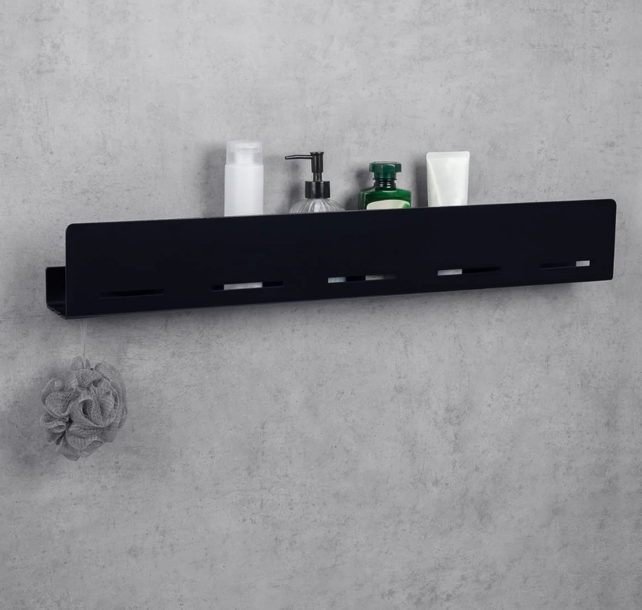 Полка для ванной Daske Wenca L SH/WL-0683B чёрный