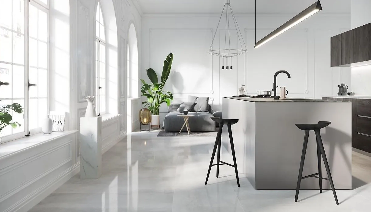 Плитка Qua Luna 60x120 White mat