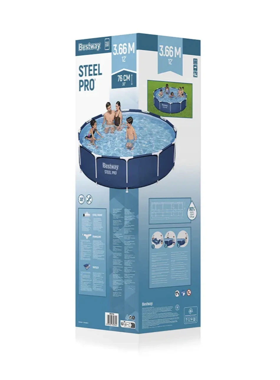 Piscină Bestway Steel Pro MAX 6473L 56706 