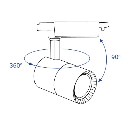 Spot FN AL103, 30W, 230V, 4000K, 1800lm 