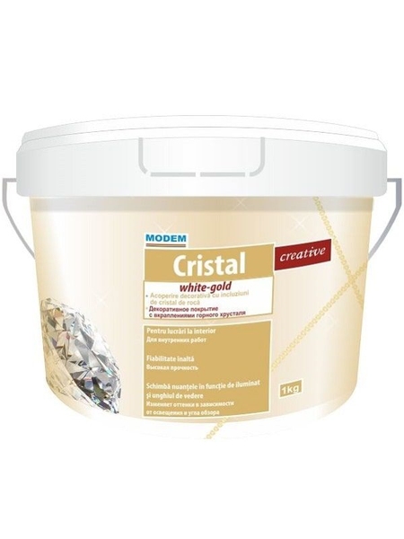 Acoperire decorativă Cristal 1kg 