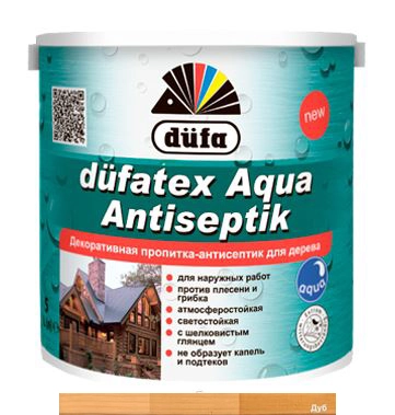 Acoperire decorativă Dufatexaqua 2.5l stejar