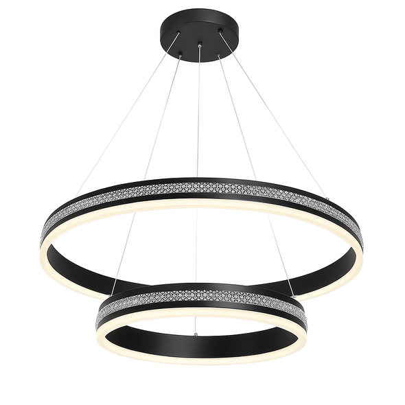 Lustră HL-LC1-160 316W BK 3 color 60+80 cm