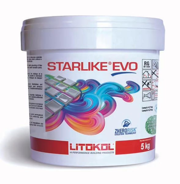 Эпоксидная фуга Starlike Evo 110 grigio 0070459 