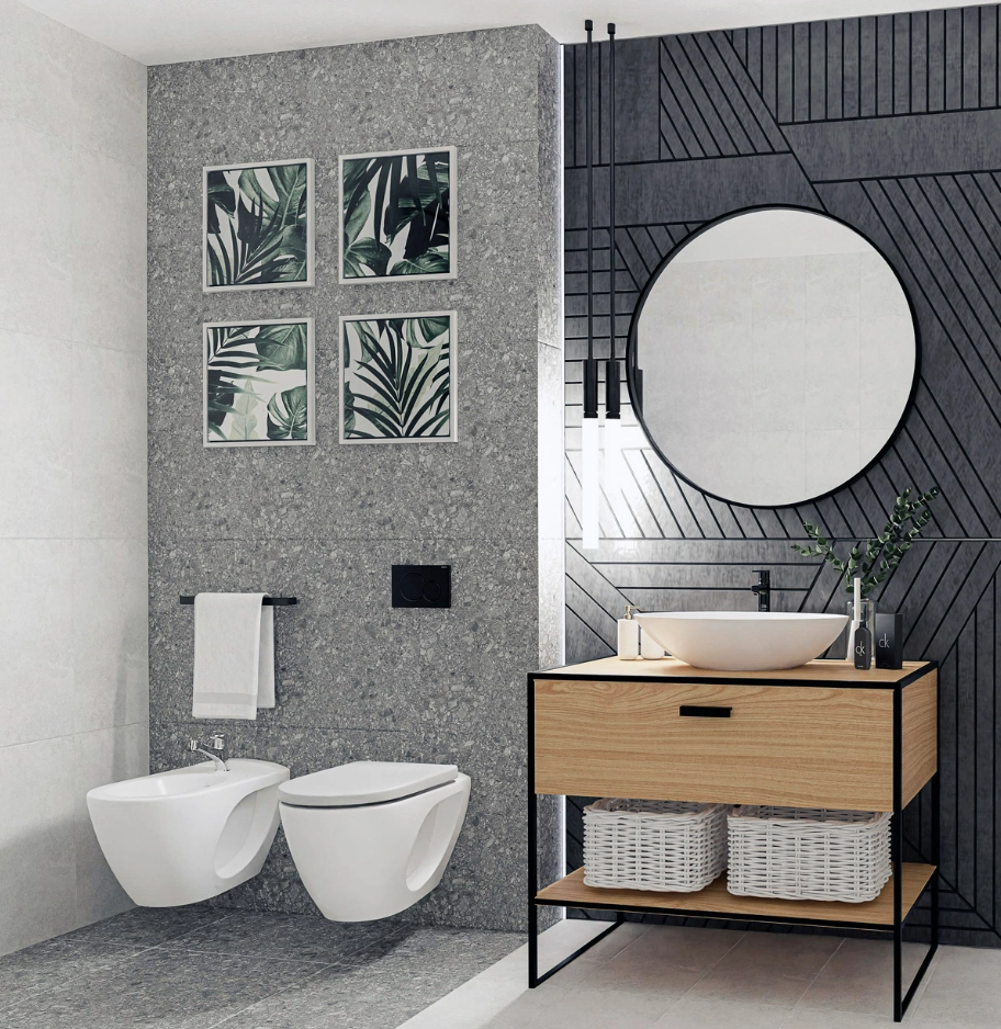 Bide suspendat Keramin Trino 1c