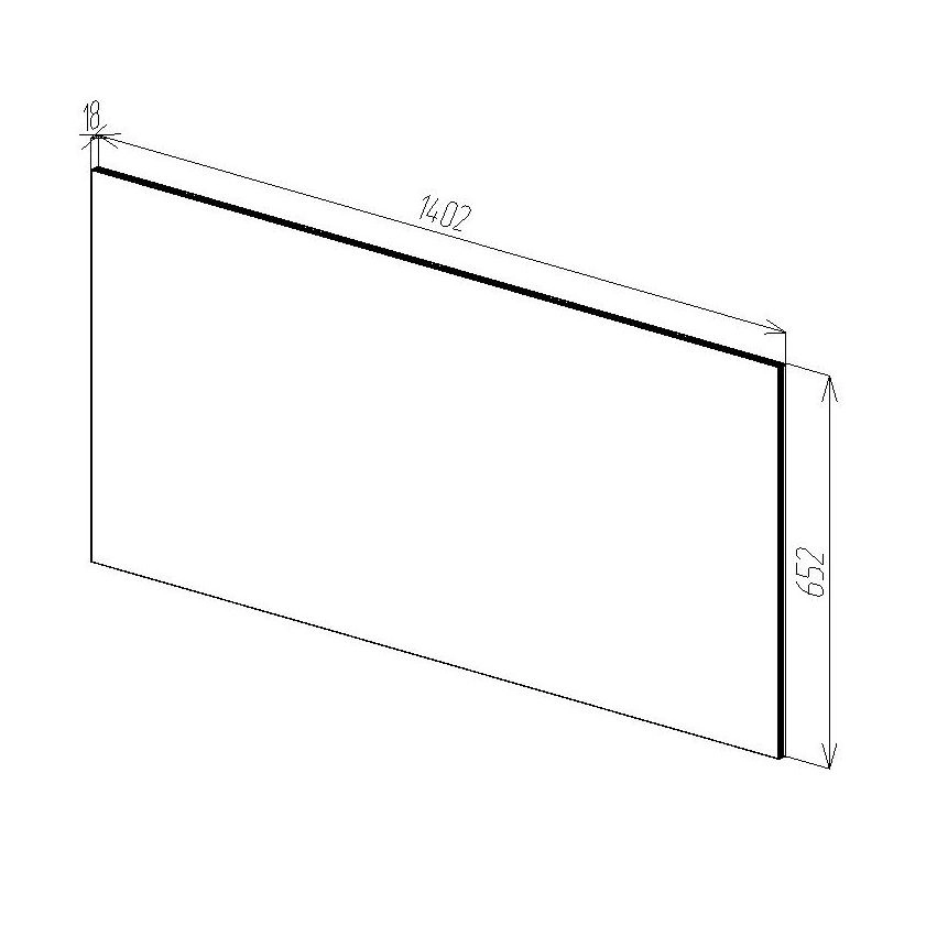 Зеркало Modern D 1400*650 100293 