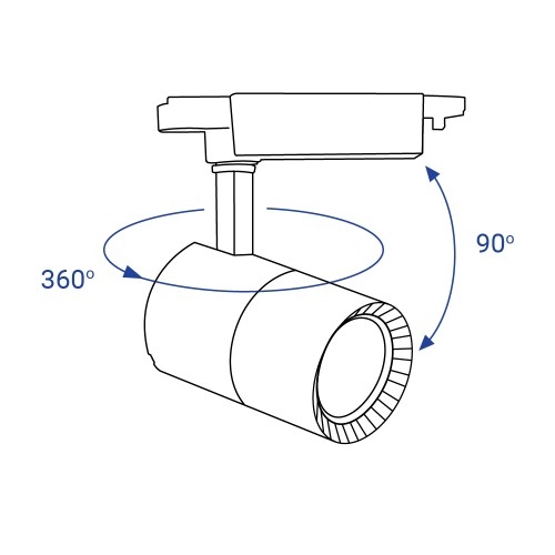 Spot FN AL103, 30W, 230V, 4000K, 1800lm