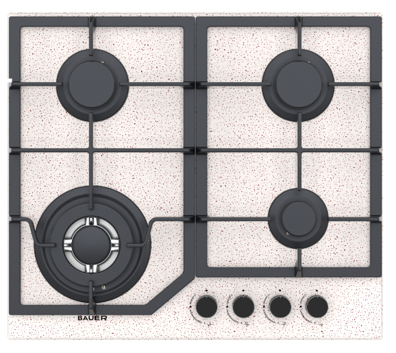 Aragaz incorporabil Bauer GH-604BG02-RS