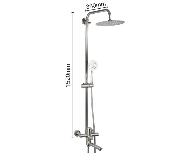 Душевая система Frap Inox F24801 4270/4278