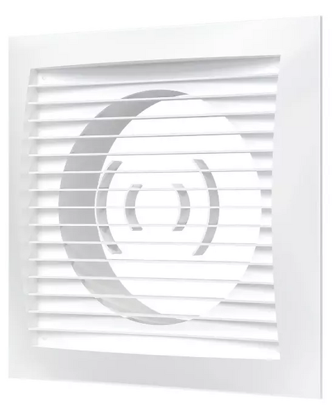 Решётка для вентиляции Mistral 15x15 D100 White 1515РС10Ф