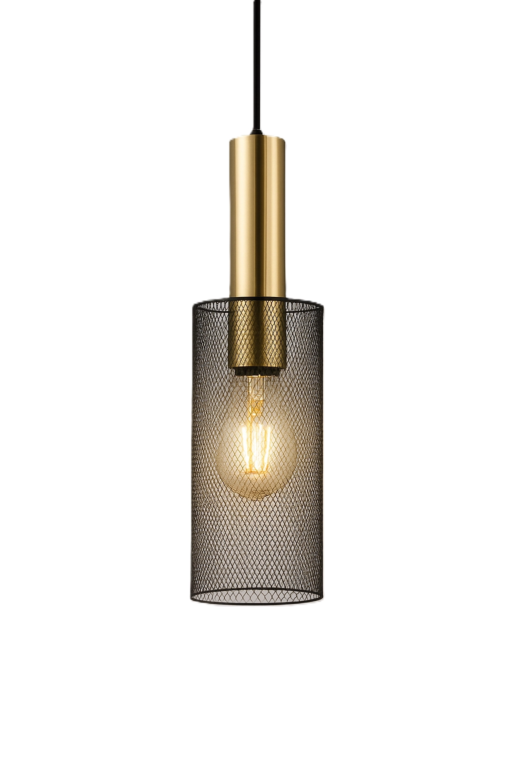 Светильник JH-47 BK E27 D10*H34cm