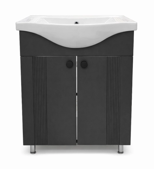 Dulap pentru lavoar Domino Palma Antracit 65 12129 