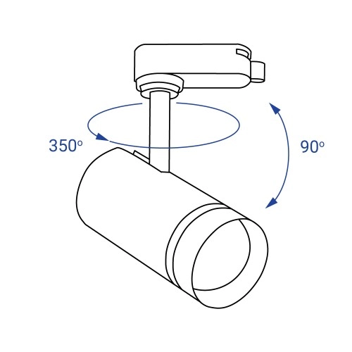 Spot FN AL106, 12W, 4000K, 1080lm 