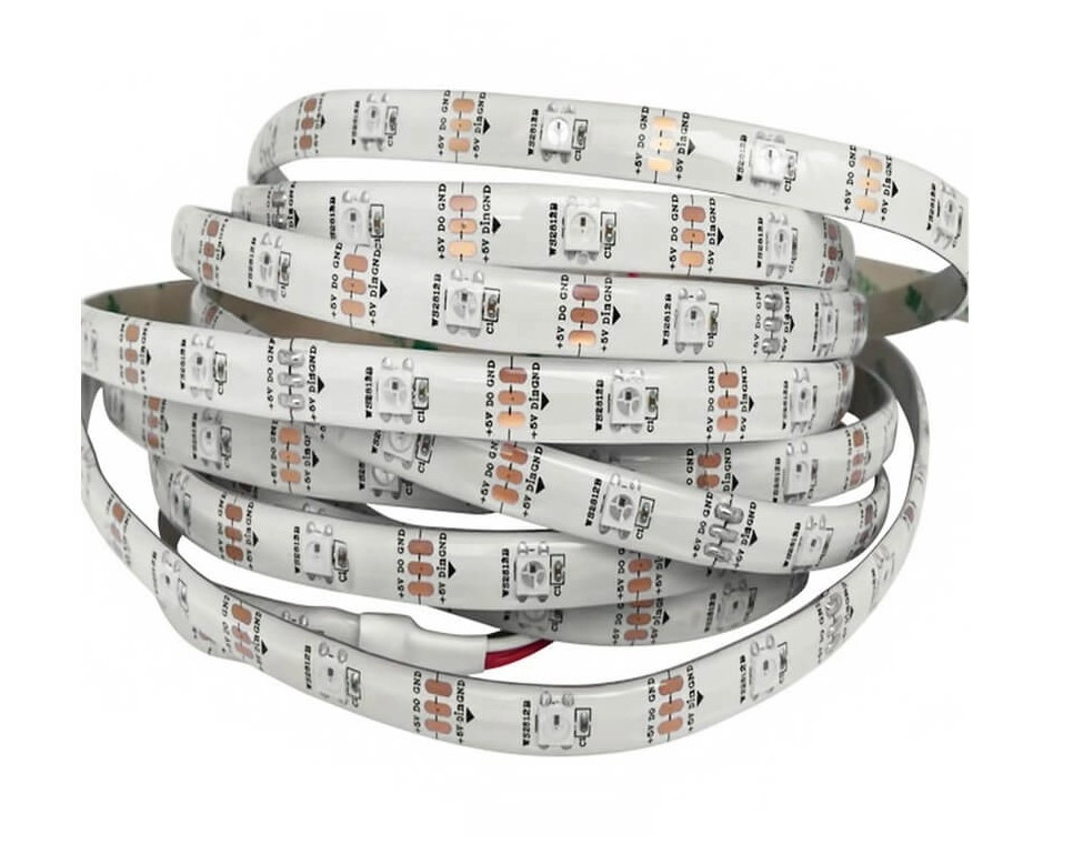 Лед лента 14.4W 5050 Fucida 4000K 12VDC IP54 5м FO2242 92113 