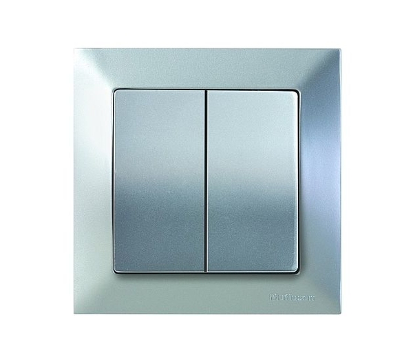 Выключатель Mutlusan Candela 2P + Led  2505