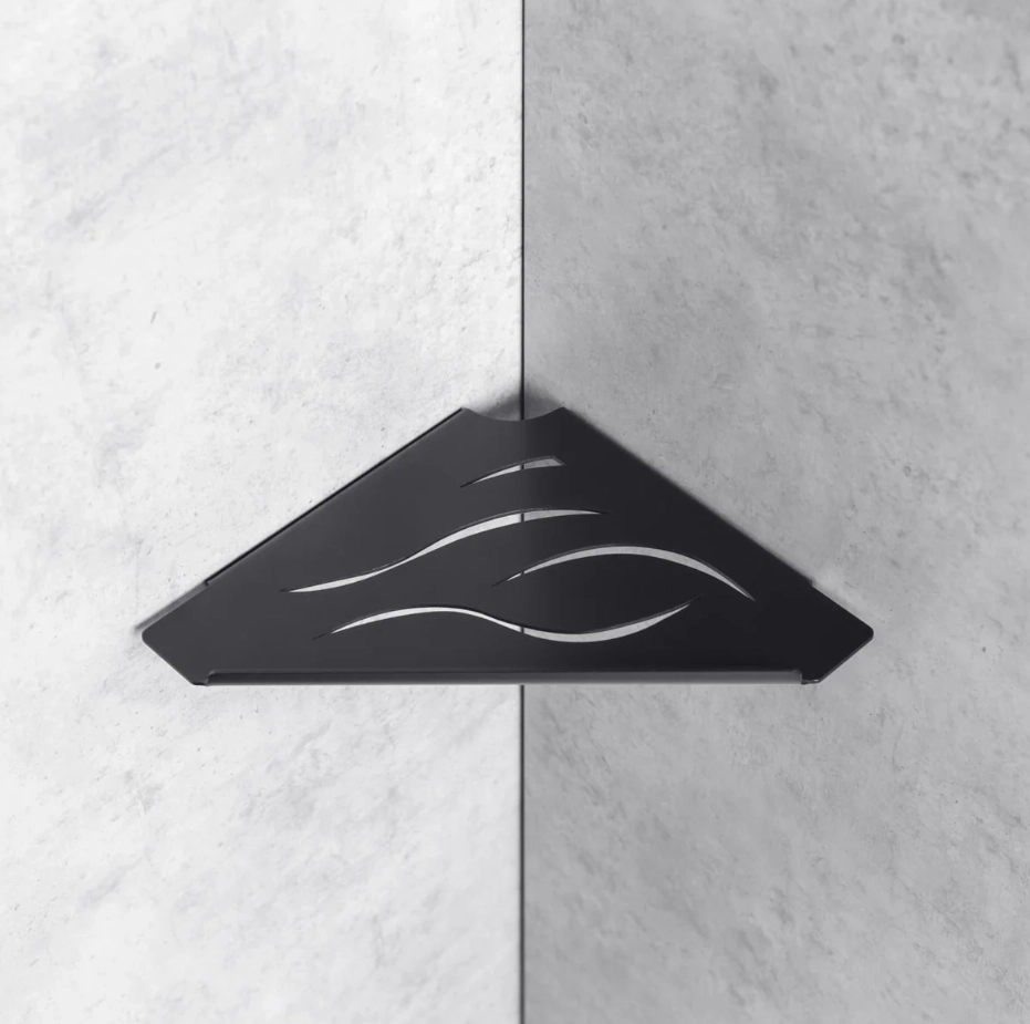 Полка для душа Daske Phusy  SH/PH-0805B чёрный