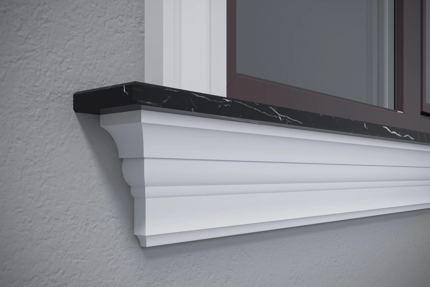 Подоконник VS109 140x60мм