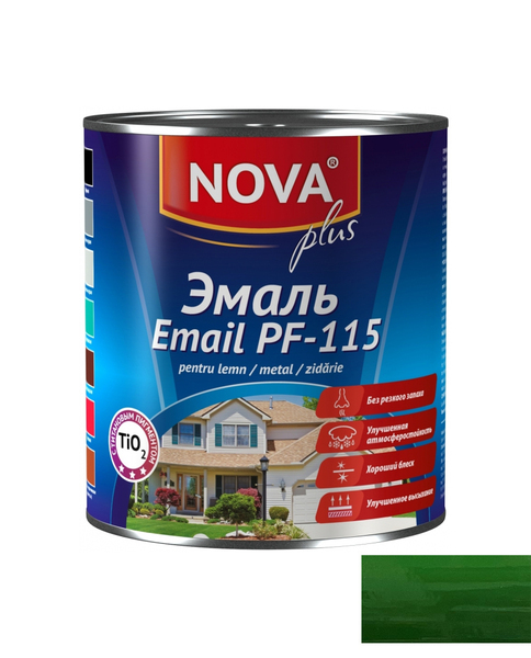 Email Nova PF-115 0.8kg verde aprins