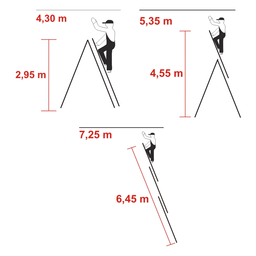 Scară Corda 3x11trepte 030429