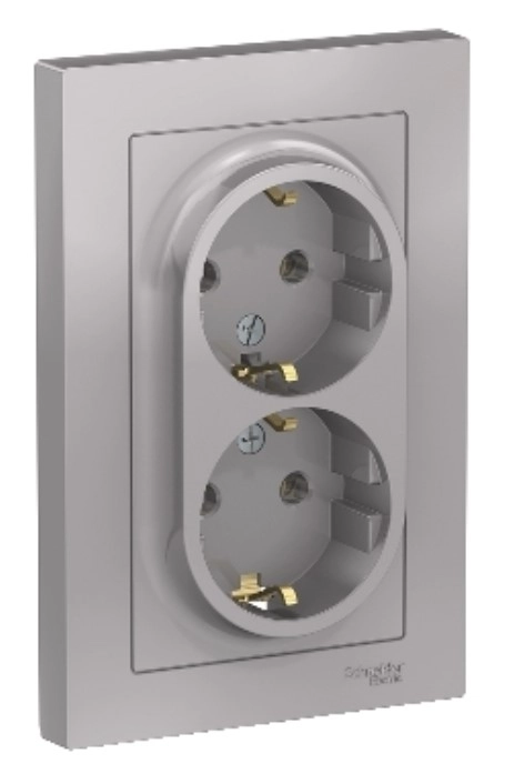 Розетка 16A 2P+E Atlas 92718 ATN000324 