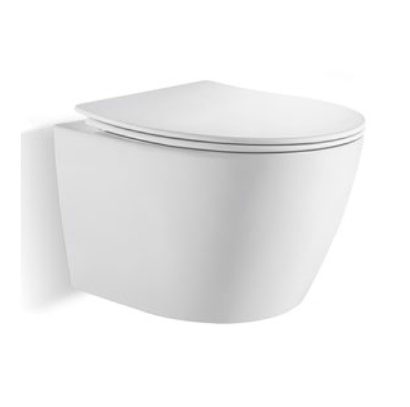 Подвесной унитаз BL-001-WHT 