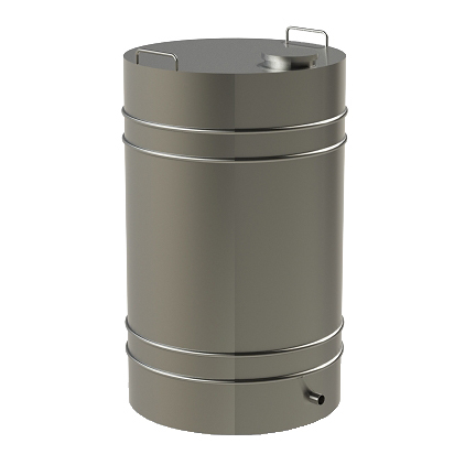 Butoi din inox ZIG 108L /Q125