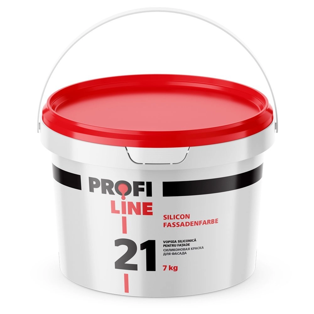 Vopsea siliconică pentru fațade Silicon Fassadenfarbe 7kg