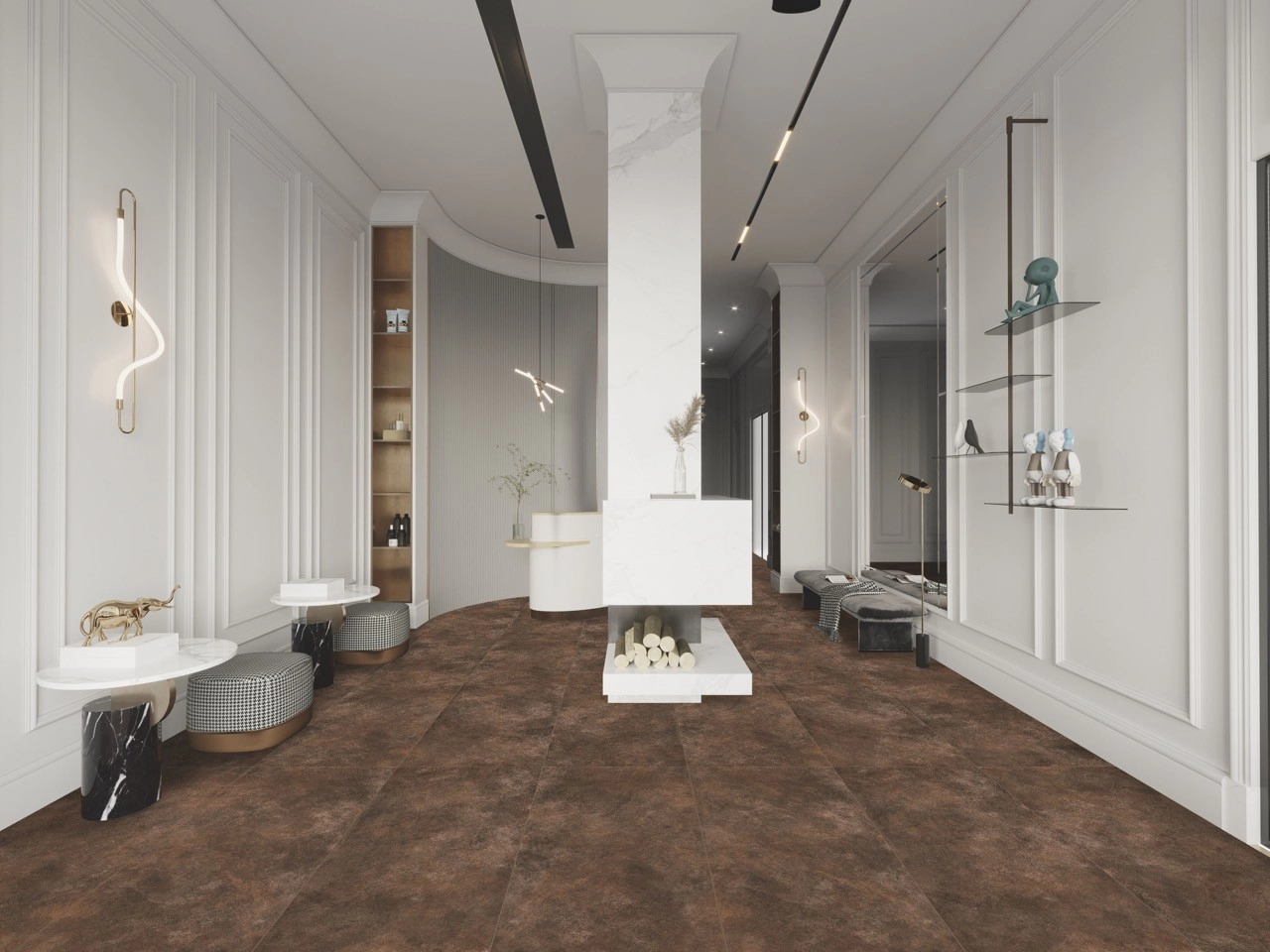 Gresie Anka Titan 60x120 Copper