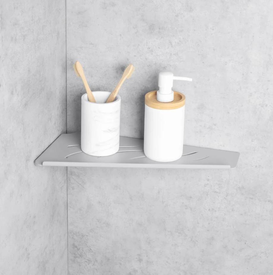 Полка для душа Daske Shuttle SH/SH-0799GR серый правый