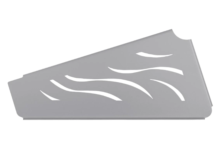 Полка для душа Daske Shuttle SH/SH-0799GR серый правый