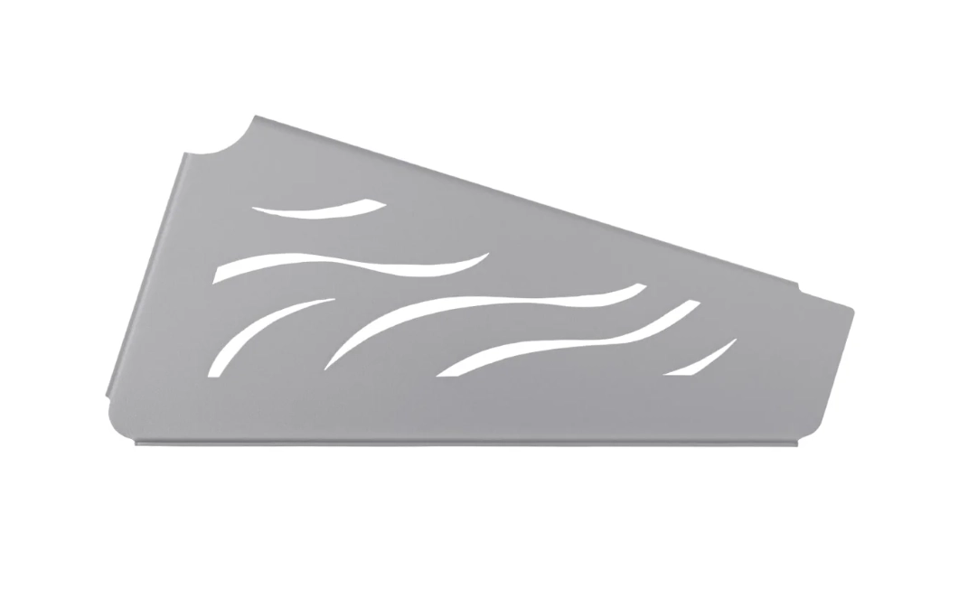 Полка для душа Daske Shuttle SH/SH-0799GR серый правый