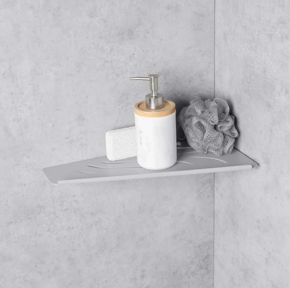 Полка для душа Daske Shuttle SH/SH-0799GR серый правый