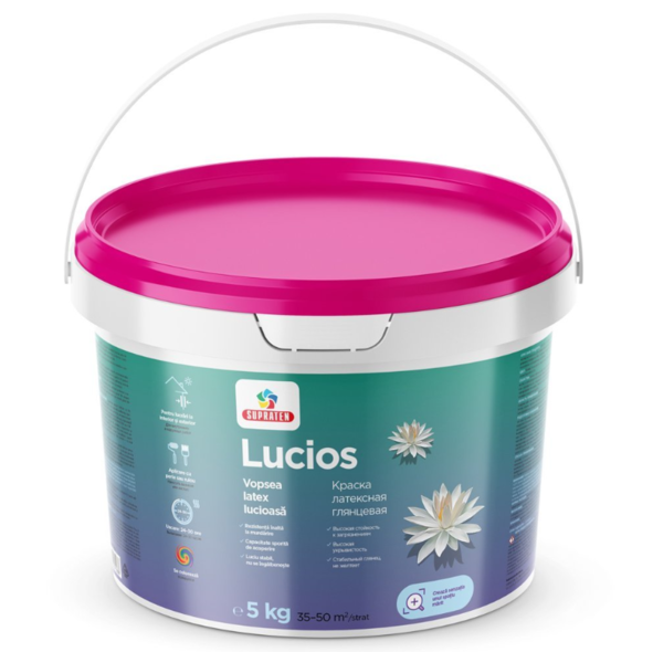 Латексная краска Supraten Lucios 5kg 610073