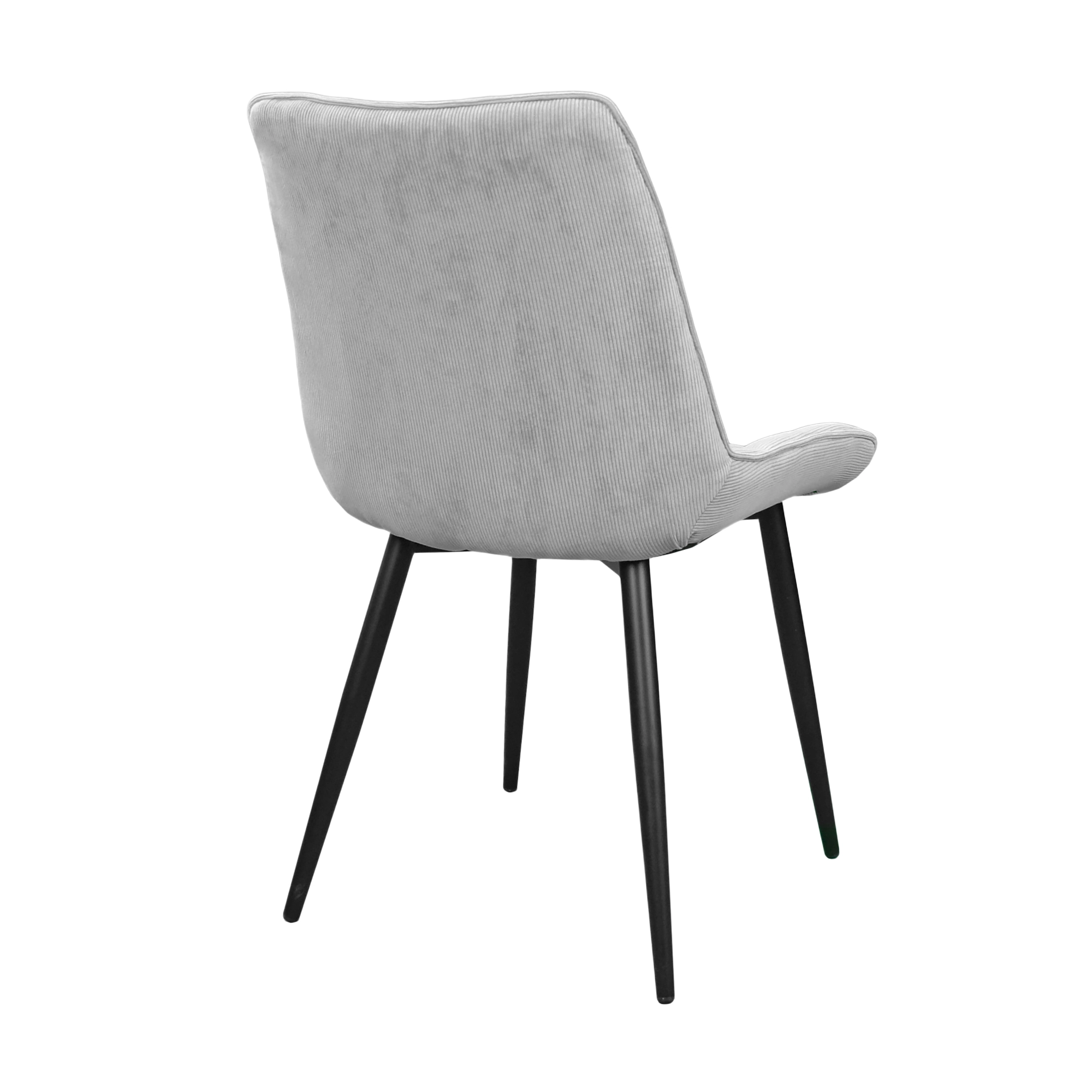 Scaun Hans light grey-black