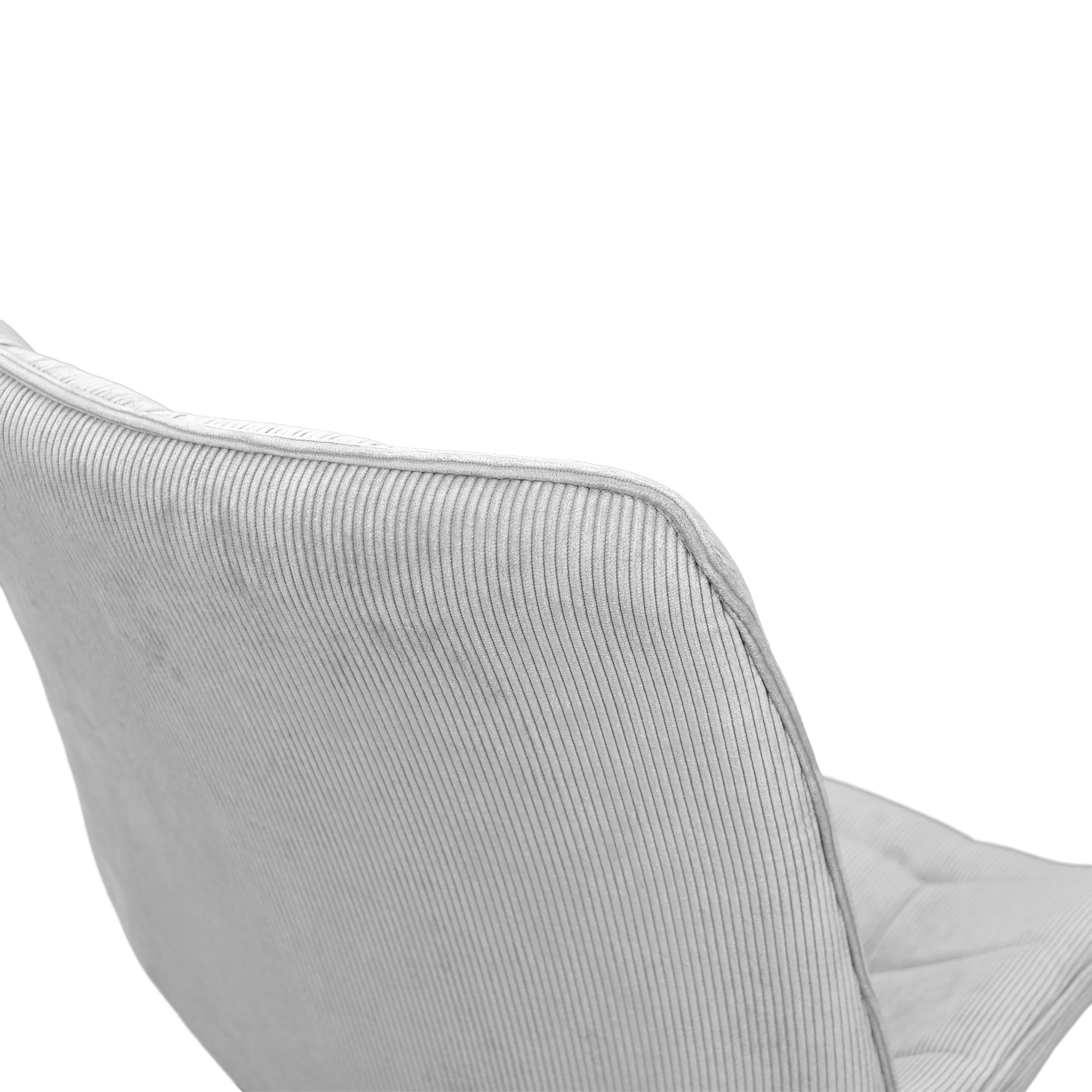 Scaun Hans light grey-black