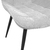 Scaun Hans light grey-black