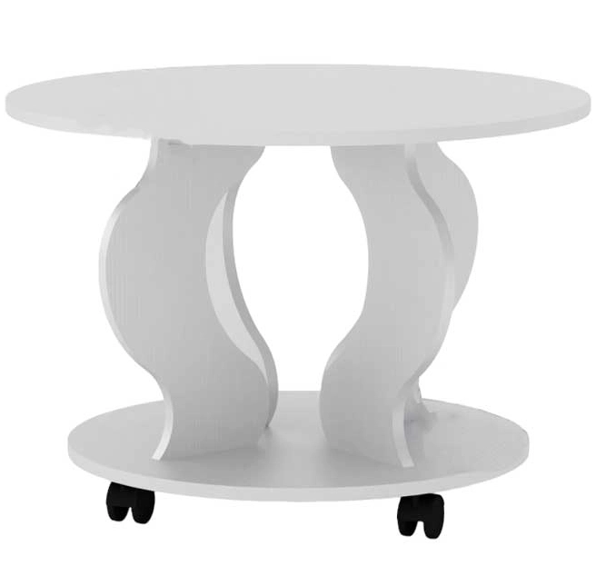 Кофейный столик Ring white