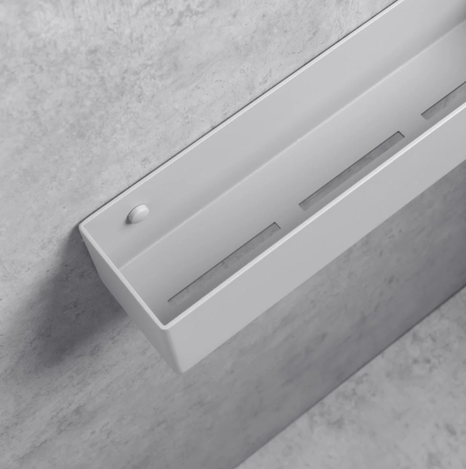 Полка для ванной Daske Basket ADH SH/BT-1093G-A серый