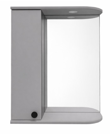 Шкаф с зеркалом Palma 60 grey 12176 